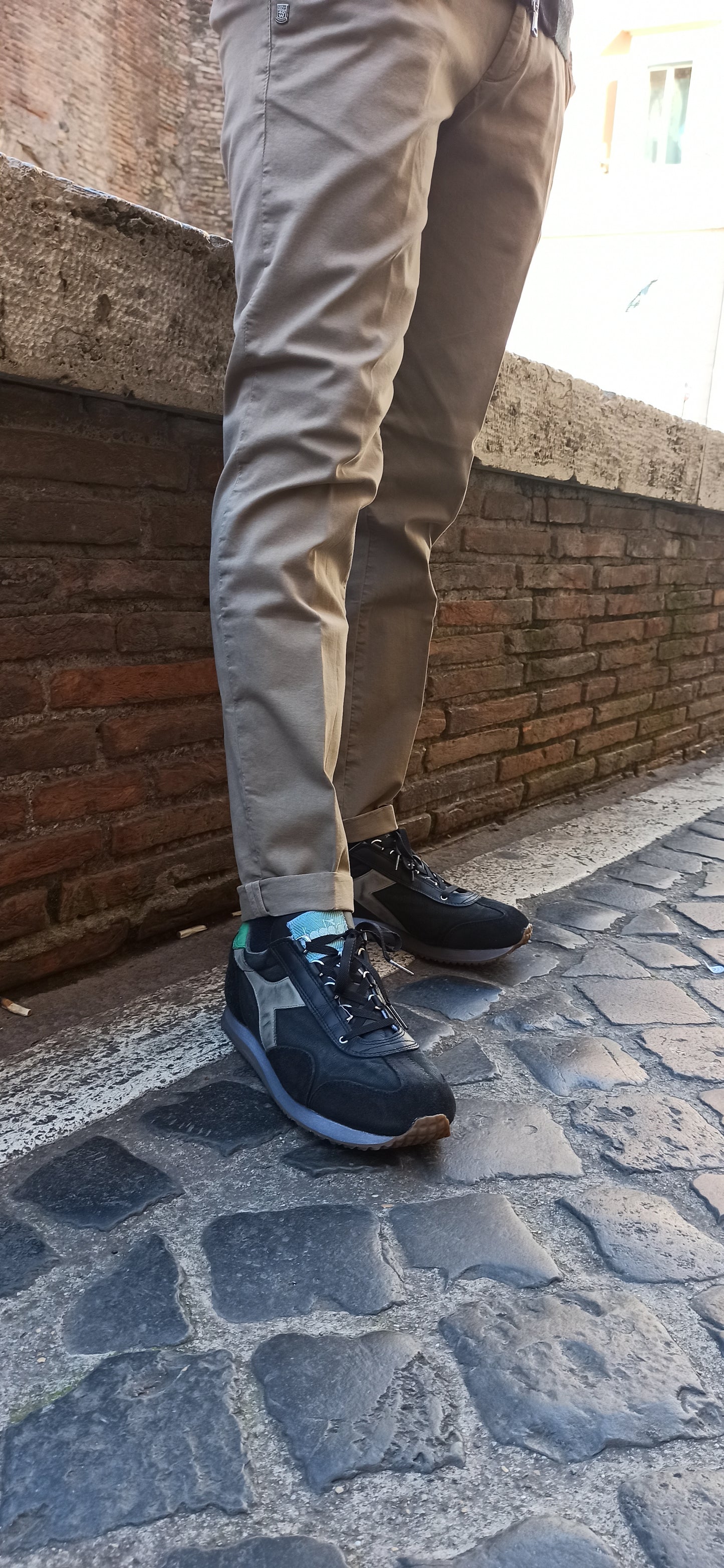 Pantalone 40Weft mod. Billy beige scuro