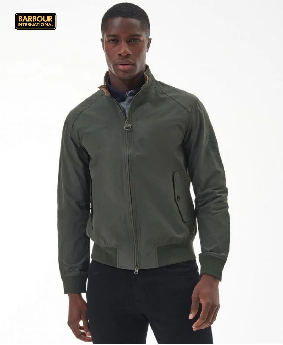 Giubbotto Barbour International mod. Harrington Steve McQueen