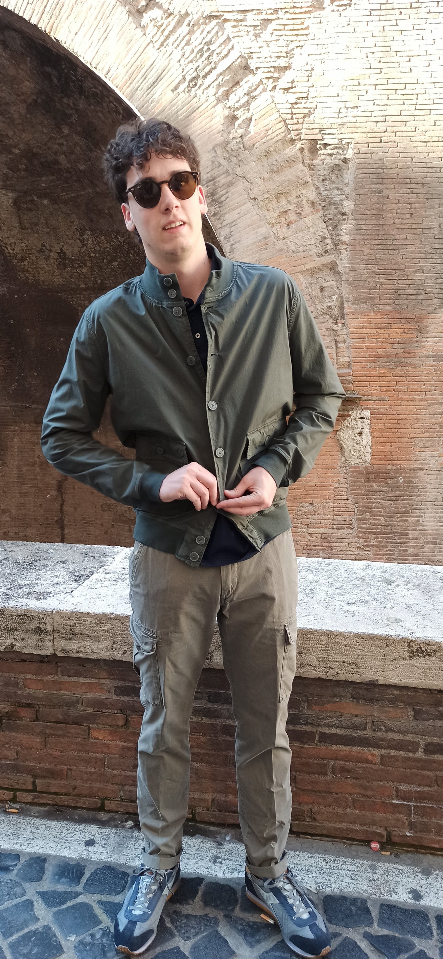 Giubbotto bottoni Homeward