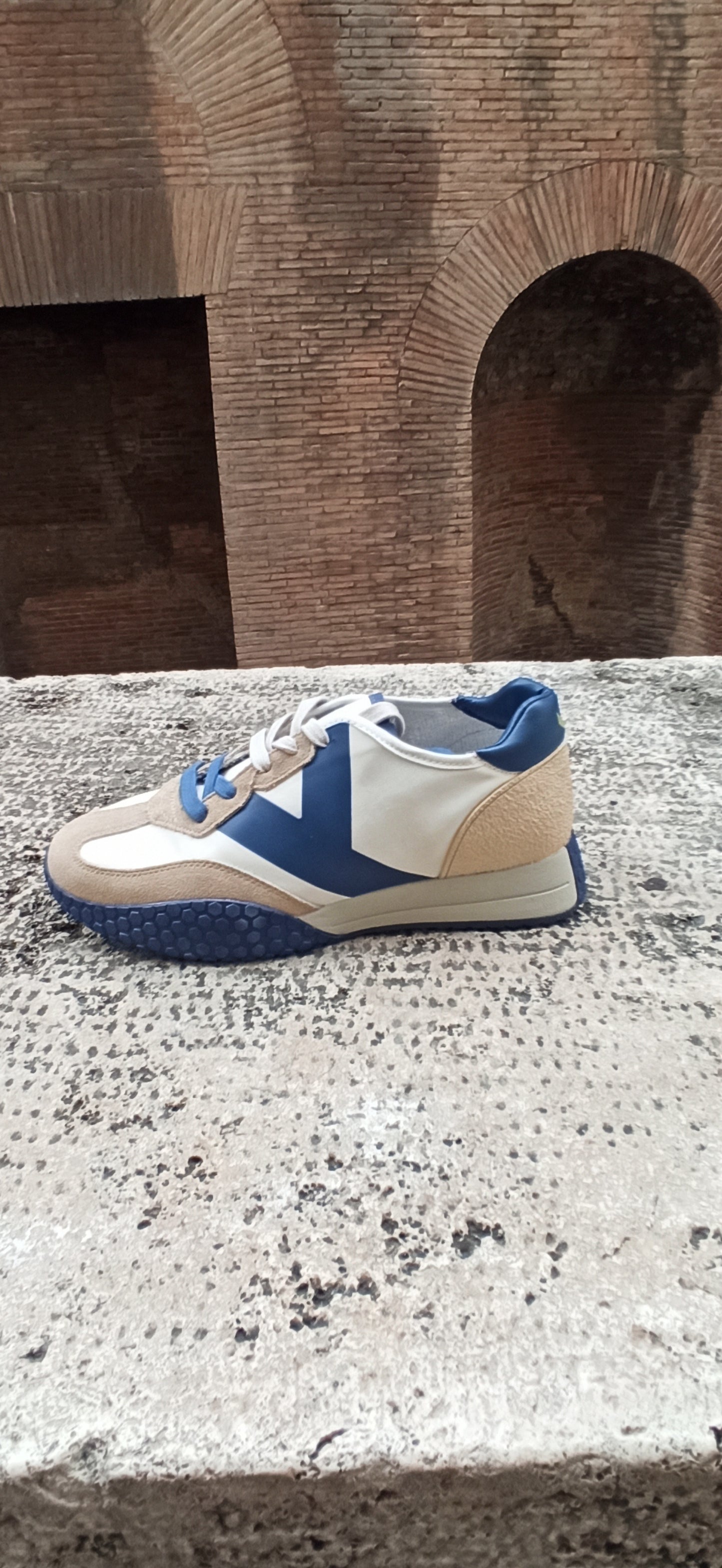 Sneakers Kəhnoo var.529 beige/white/navy