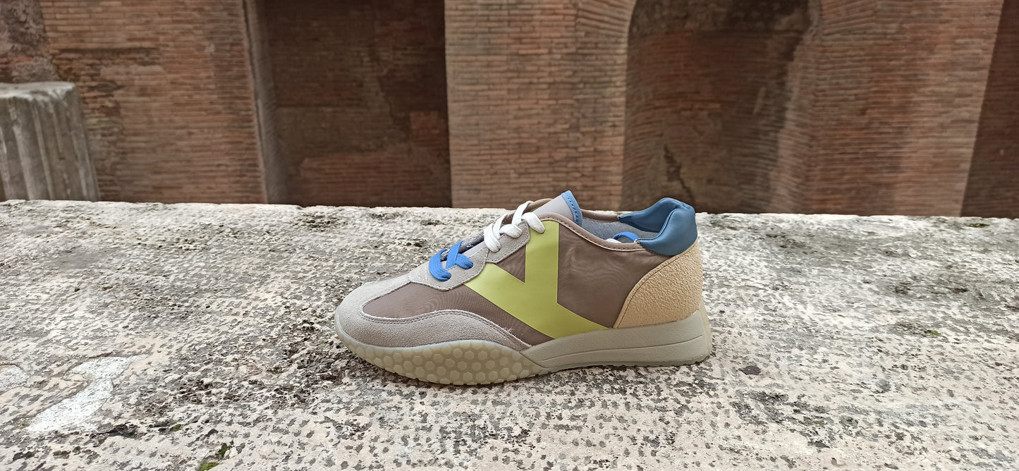 Sneaker Kəhnoo var 419 khaky/lime/avio