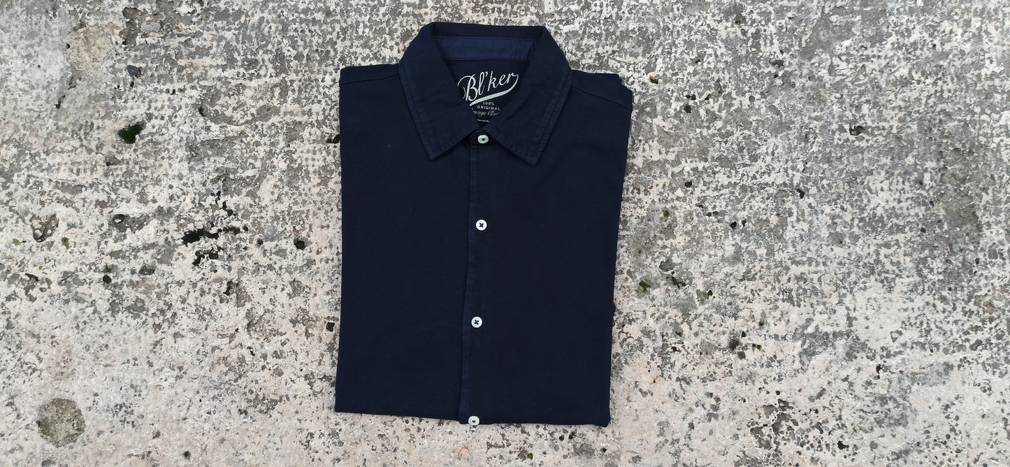 Polo camicia Bl'ker piquet Blu