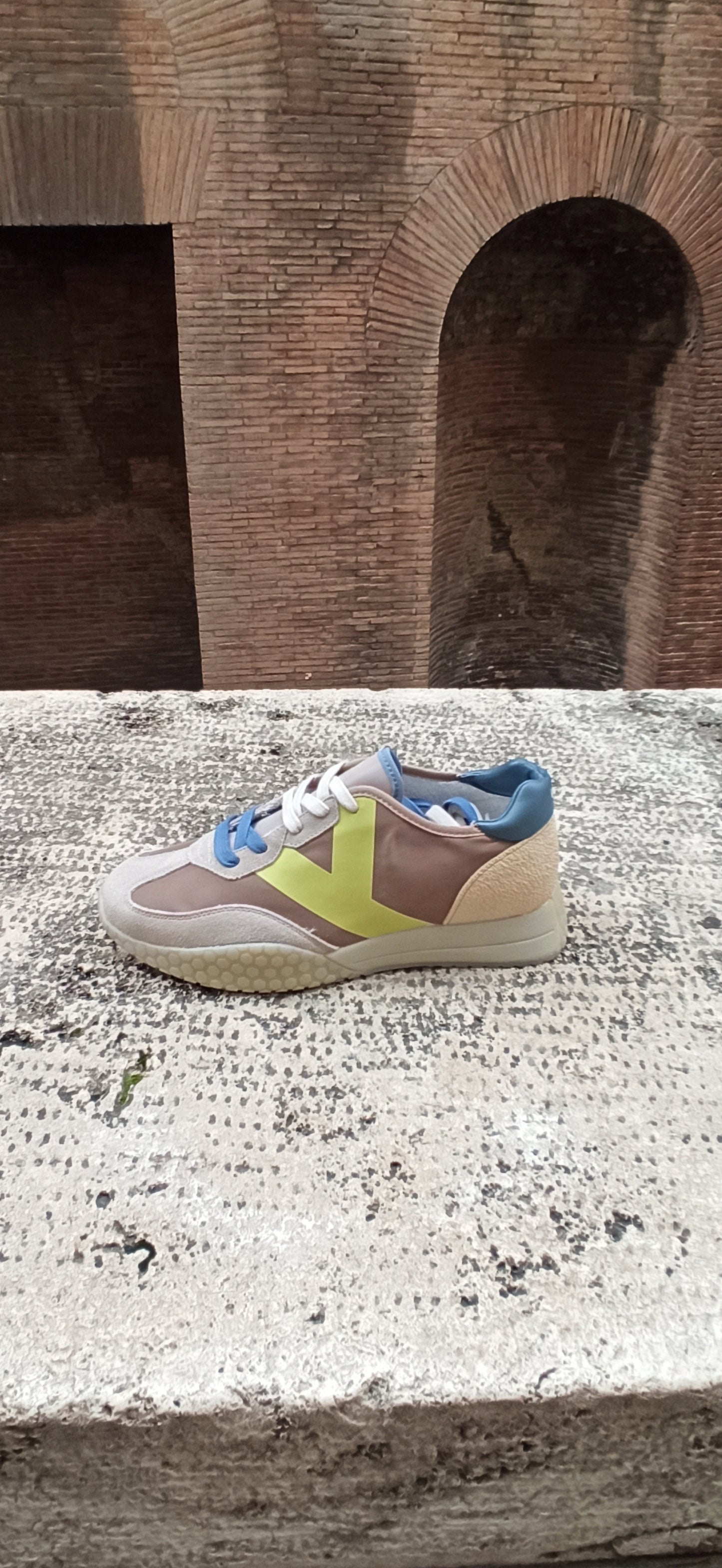 Sneaker Kəhnoo var 419 khaky/lime/avio
